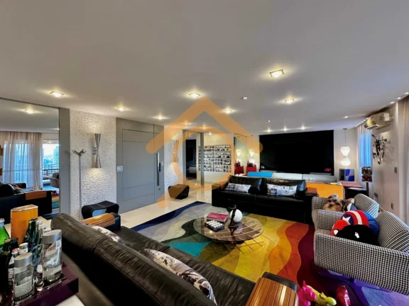 Imagem Apartamento de luxo no Jardim Marajoara: 4 quartos, 3 suítes, 3 salas, 5 banheiros, 3 vagas, 233m² - Condomínio Iepe Golf.