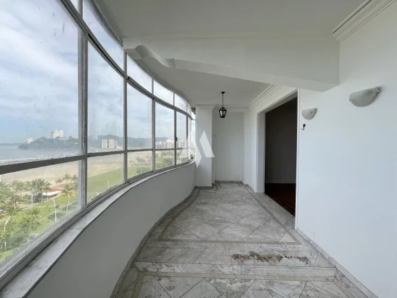 Imagem Apartamento frente mar com 4 Quartos 3 Vagas à Venda no Itararé - São Vicente/SP