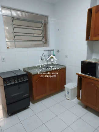 Imagem Apartamento lado praia Enseada, Guarujá-SP! 2 quartos, 2 salas, 2 banheiros, 1 vaga, 77m².