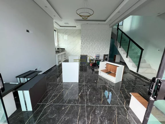Imagem Sobrado novo a venda Cozinha planejada Suíte master com closet Peruíbe