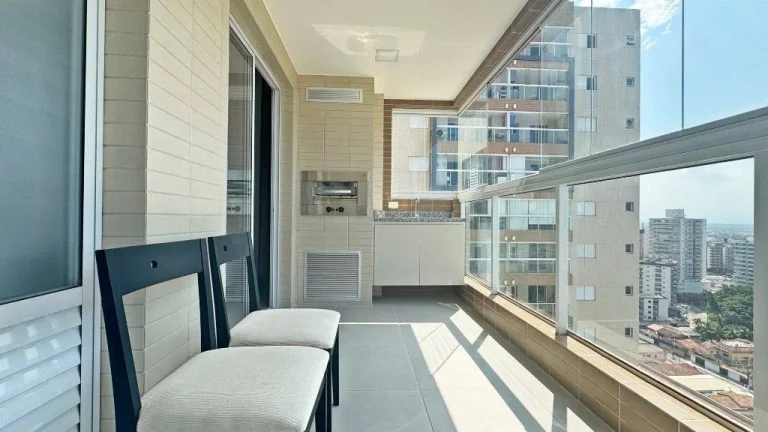 Imagem APARTAMENTO COM 91.97 m² - AVIAÇÃO - PRAIA GRANDE SP