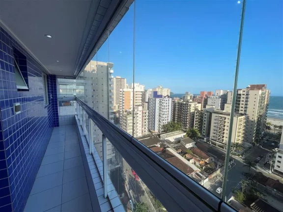 Imagem Apartamento com 3 dorms, Aviação, Praia Grande - R$ 870 mil, Cod: 2383