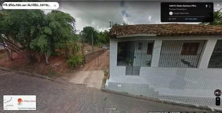 Terreno à Venda, 290 m² em Centro - Paulista