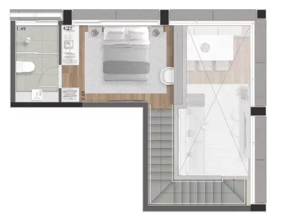 Imagem Duplex em Cerqueira César - São Paulo SP