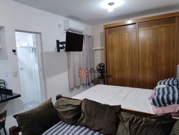 Imagem Kitnet com 1 dormitório à venda, 34 m² por R$ 310.000 - Ponta da Praia - Santos/SP