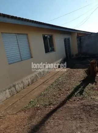 Casa à Venda em Cambé no Loteamento Água da Esperança com 2 Quartos, 1 Banheiro, 1 Vaga de Garagem e 64 m² de Área Útil