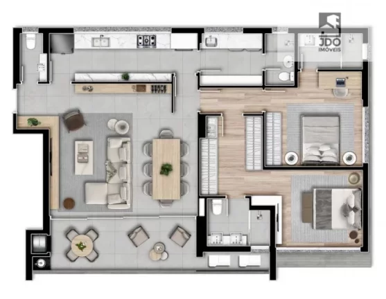Imagem Apartamento a Venda no bairro Bigorrilho - Curitiba, PR