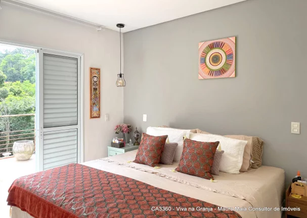 Imagem Casa 5 suítes na Granja Viana em meio a muito verde - Gr Carneiro Viana