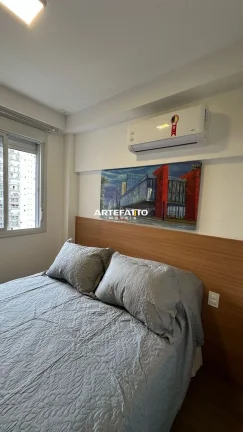 Imagem Studio Mobiliado com 25 mts ao lado metro - Vista Livre para Piscinas