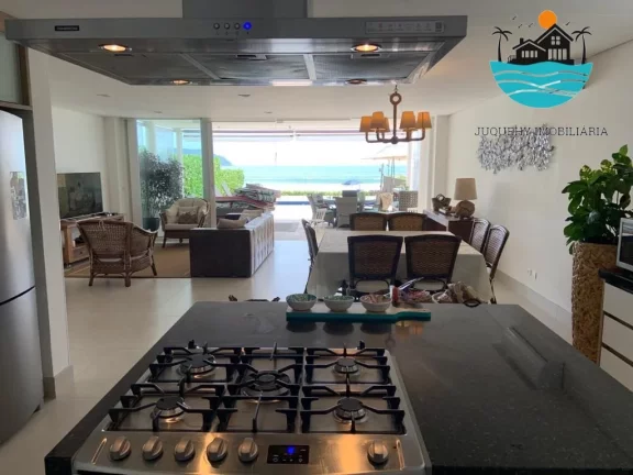Imagem Casa Pé na Areia Juquehy Venda, Aluguel de temporada Max 8 pessoas, 4 suítes, piscina e gourmet priv,, 350m² de área construída | Juquehy Imobiliária