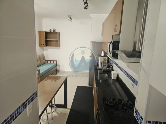Imagem Apartamento à venda em Ubatuba-SP, Toninhas: 2 quartos, 1 suíte, sala, banheiro, 1 vaga. 62m² de conforto!