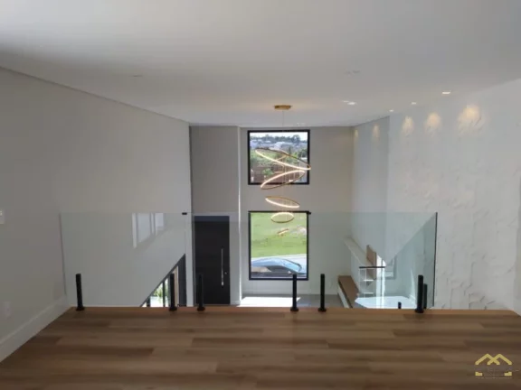 Imagem Casa Térrea com 3 suítes e 4 vagas cobertas no condomínio Brisas Jundiaí