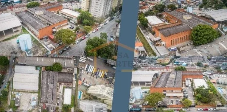 Imagem Galpão com 5.000,00m² de área construída, distribuída em três blocos e áreas complementares. ...