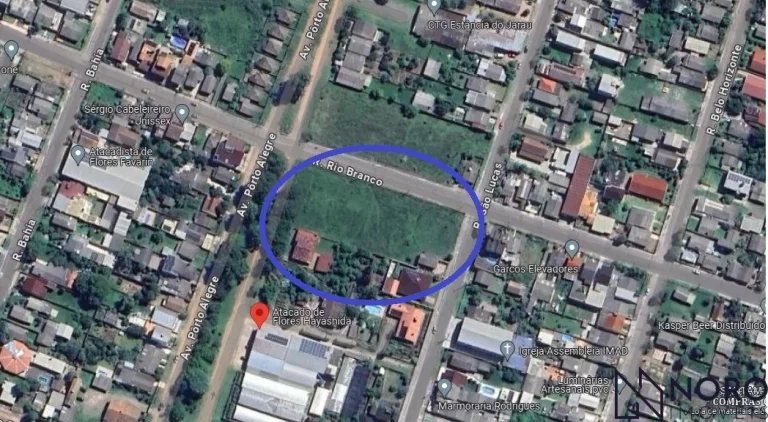 Terreno de Esquina de 870m² no Bairro Pinheiro Machado - Excelente Localização