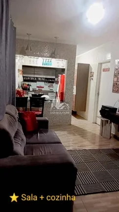 Imagem Casa com 2 dorms, Castelo, Santos - R$ 390 mil, Cod: 23841FSM