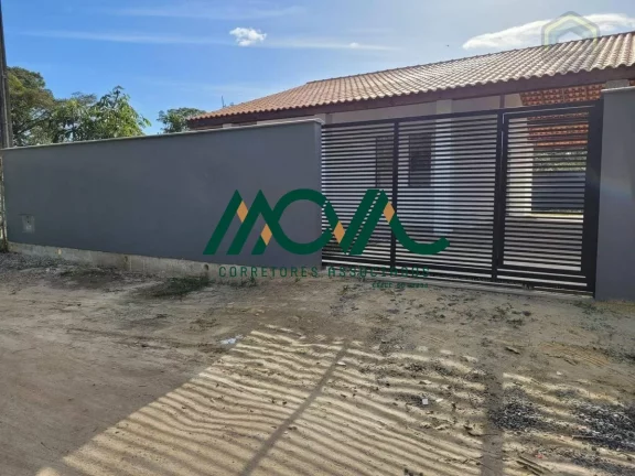 Imagem Casa para Alugar no Pontal de Itapoá - 2 Quartos, Laje, Ampla Varanda e Boa Localização