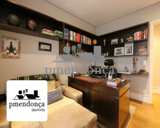 Imagem Apartamento em edifício neoclássico no Ibirapuera com 4 suítes e 5 vagas, 310m²