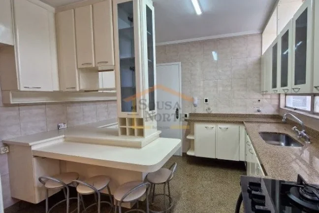 Imagem Apartamento com 125m², distribuído em 3 dormitórios, sendo 1 suíte, 3 banheiros no total. Possui...