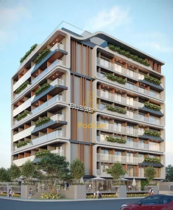Imagem Flats com varanda/sacada a 180m da praia de Intermares - FL0248