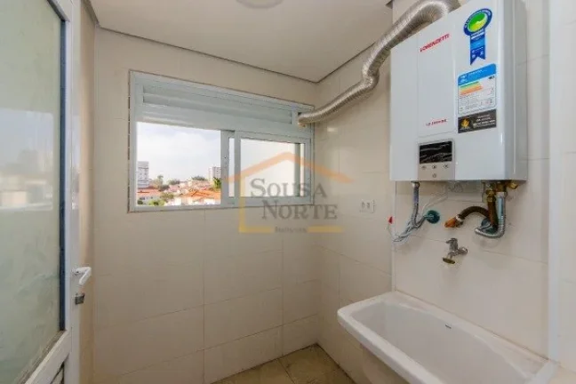 Imagem Apartamento 2 dormitórios, sendo 1 suíte, sala para 2 ambientes, varanda com pia e espaço para ch...