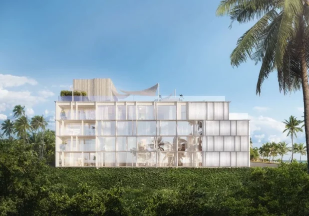 Imagem Flat com 1 dormitório à venda, 36 m² por R$ 894.656 - Ponta de Campina - Cabedelo/PB