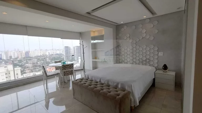 Imagem STUDIO À VENDA NO BROOKLIN COM VARANDA INTEGRADA GARAGEM COM DEPOSITO