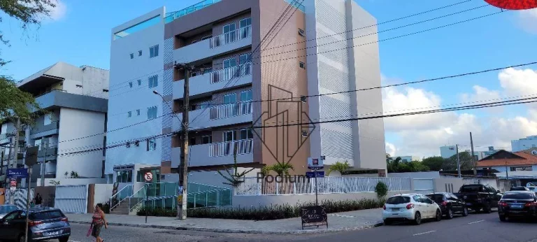 Imagem Apartamentos com varanda / sacada gourmet a 100m da praia de Cabo Branco - AP0079