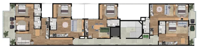 Imagem APARTAMENTO RESIDENCIAL em Rio de Janeiro - RJ, Tijuca