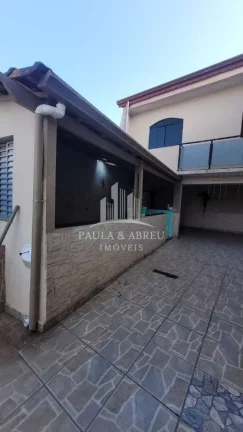 Imagem Lindo Sobrado Esquina, 191m², 237m² Construídos, 5 Quartos, 1 Com Suíte Master e Sacada, Sala 3 Ambientes Enorme, Escritura, Várias vagas, 2 Salões (reformar), Área Gourmet no Jardim Esperança, Mauá-SP