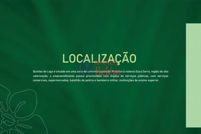Imagem Quintas do Lago Lote e construção no Condomínio de Casas