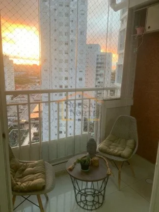 Imagem Apartamento com 55 m², composto por 2 dormitórios, sendo 1 suíte, além de 2 banheiros (social e ...