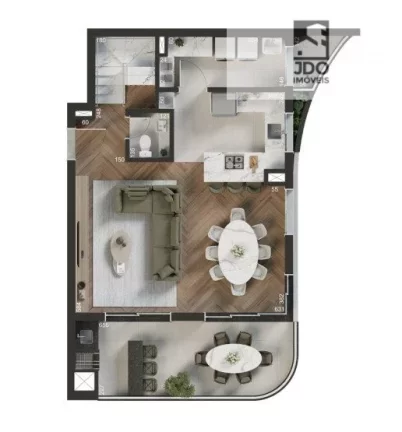 Imagem Apartamento Duplex a Venda no bairro Ahú - Curitiba, PR