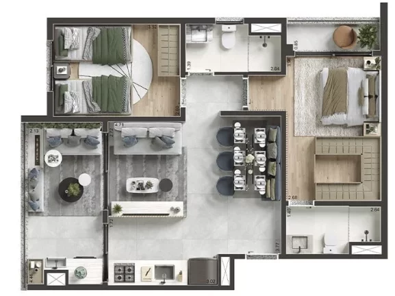 Imagem Apartamento à venda no bairro Saúde - São Paulo/SP