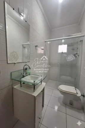 Imagem Casa à venda em Guarujá-SP na Vila Luis Antônio com 3 quartos, 1 suíte, 3 vagas de garagem e 160m² de área.