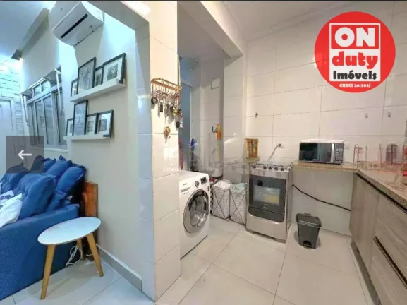 Imagem Apartamento com 2 quartos à venda, 70 m² por R$ 480.000 - Embaré - Santos/SP