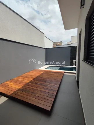 Imagem Casa Térrea à venda em Condomínio Fechado no Terras da Estância no bairro Monte Alegre- Paulínia/SP
