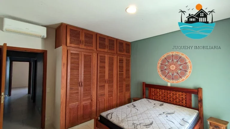 Imagem Aluguel Juquehy Anual - 3 quartos, sendo uma suíte, 01 vaga de auto, mezanino, cond. com piscina, churrasqueiras, 400m da praia | Juquehy Imobiliária