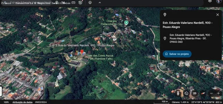 Área para Venda em Ribeirão Pires, Centro de Ouro Fino Paulista