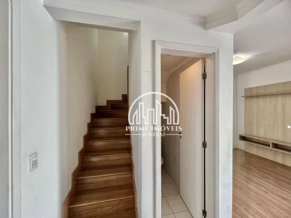 Imagem Sobrado com 3 dormitórios para alugar, 95 m² por R$ 6.198,00/mês - Condomínio Buona Vita - Jundiaí/SP