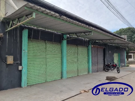 Imagem DELGADO aluga GALPÃO com 300m2 Coberto e mais 350m2 de terreno (area descoberta) de frente Rod. Gov. Mario Covas ( BR 101) (passarela), Itaborai-RJ.