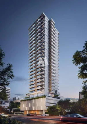 Imagem Apartamento 1 dormitório com lazer completo à venda Ponta da Praia Santos