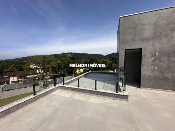 Imagem Casa de Alvenaria nova com 3 suítes localizada na Praia de Taquaras em Balneário Camboriú - SC