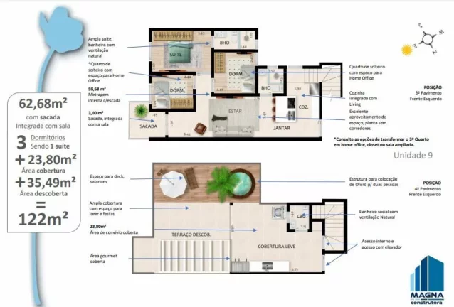 Imagem Apartamento à venda no bairro Vila Curuçá - Santo André/SP