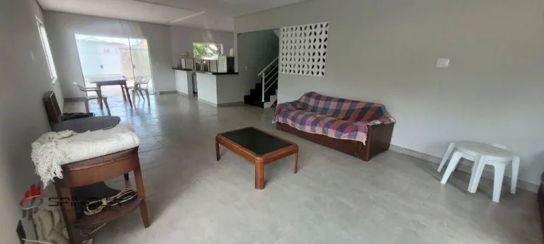 Imagem Sobrado com 4 dormitórios à venda, 180 m² por R$ 1.280.000,00 - Solemar - Praia Grande/SP