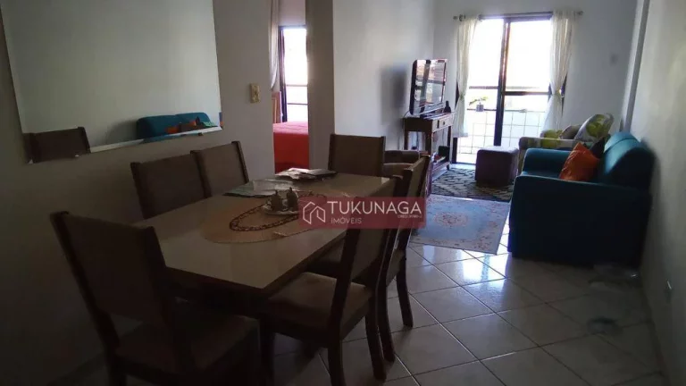 Imagem Apartamento com 2quartos à venda, 75 m² por R$ 350.000 - Vilamar - Praia Grande/SP