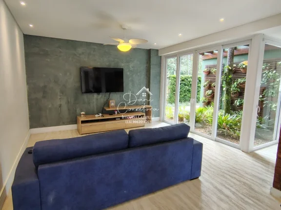 Imagem Casa de luxo em condomínio na Enseada, Guarujá-SP: 5 quartos, 5 suítes, 2 salas, 4 vagas e 390m² de área. Imperdível!