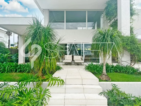Imagem Casa de campo moderna, acabamento de alto nível, 5 suítes e vista para o lago à venda no Residencial Fazenda Alvorada em Porto Feliz