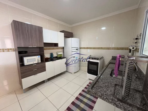Imagem Apartamento com 3 dormitórios à venda, 112 m² por R$ 820.000,00 - Guilhermina - Praia Grande/SP