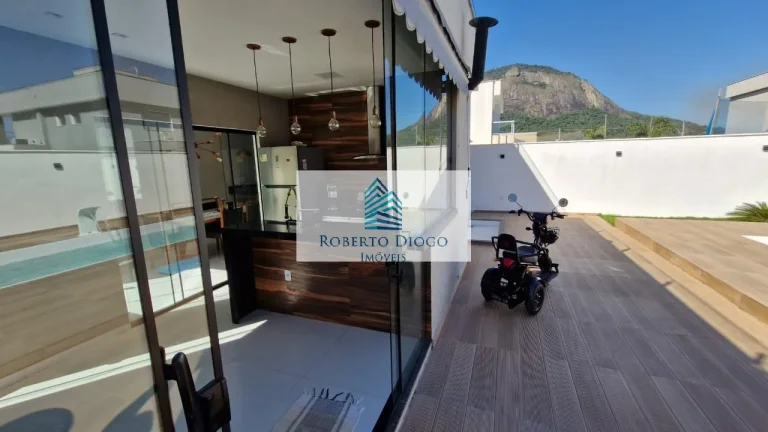 Imagem Residência de luxo em condomínio exclusivo de Maricá-RJ: 4 quartos, 4 suítes e 211m² de elegância em Inoã.