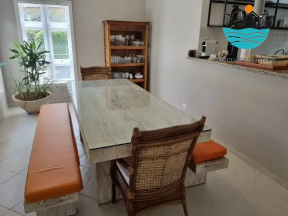 Imagem Casa em Juquehy para Alugar Temporada com, 4 dormitórios, 2 suítes, 150m da praia - Acomodação 10 pessoas | Juquehy Imobiliária